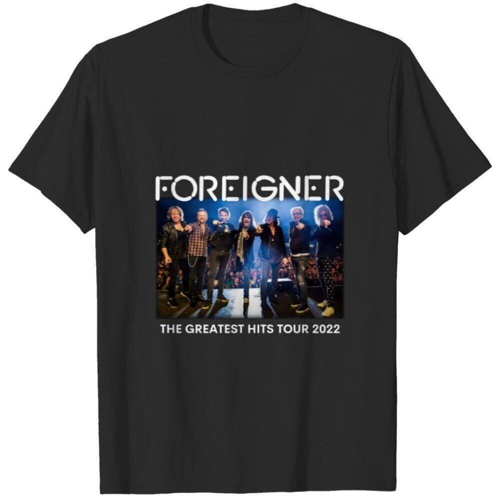 Foreigner Greatest Hits Tour Classic Rock Music Fan T-Shirt